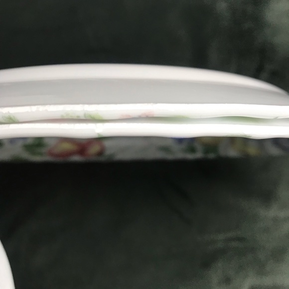 2 Corelle Chutney Dinner Plates 10” Fruits retired pattern - Picture 12 of 16